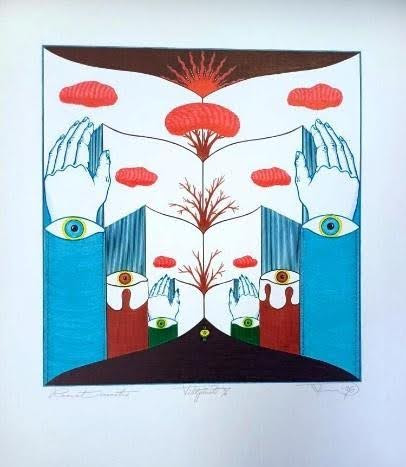 Vello Vinna graafikanäitus „Tehis ja ehis“ 