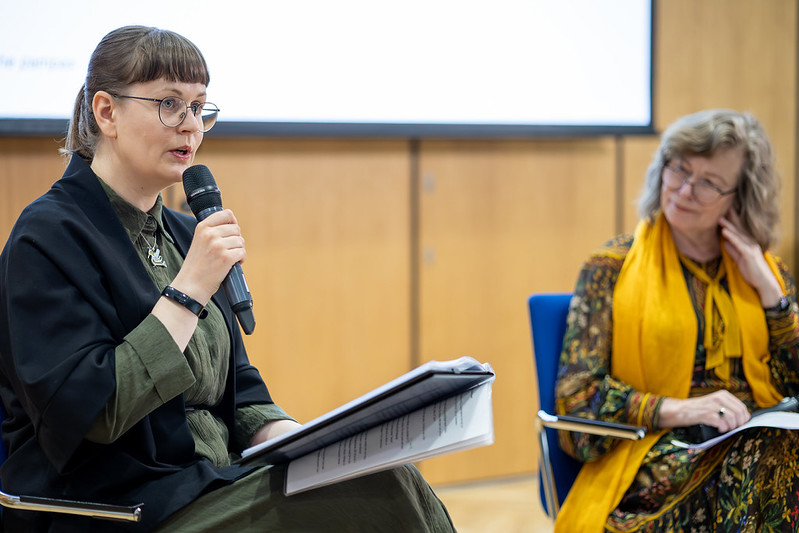 Maarja Pärtna at Prima Vista 2026. Photo by Andrus Liivamäe.