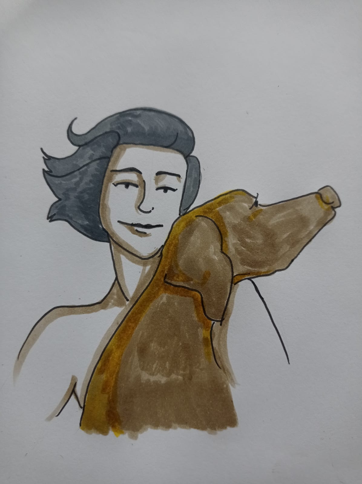 Kristina Sadauskienė illustratsioon (Miglė Anušauskaitė)